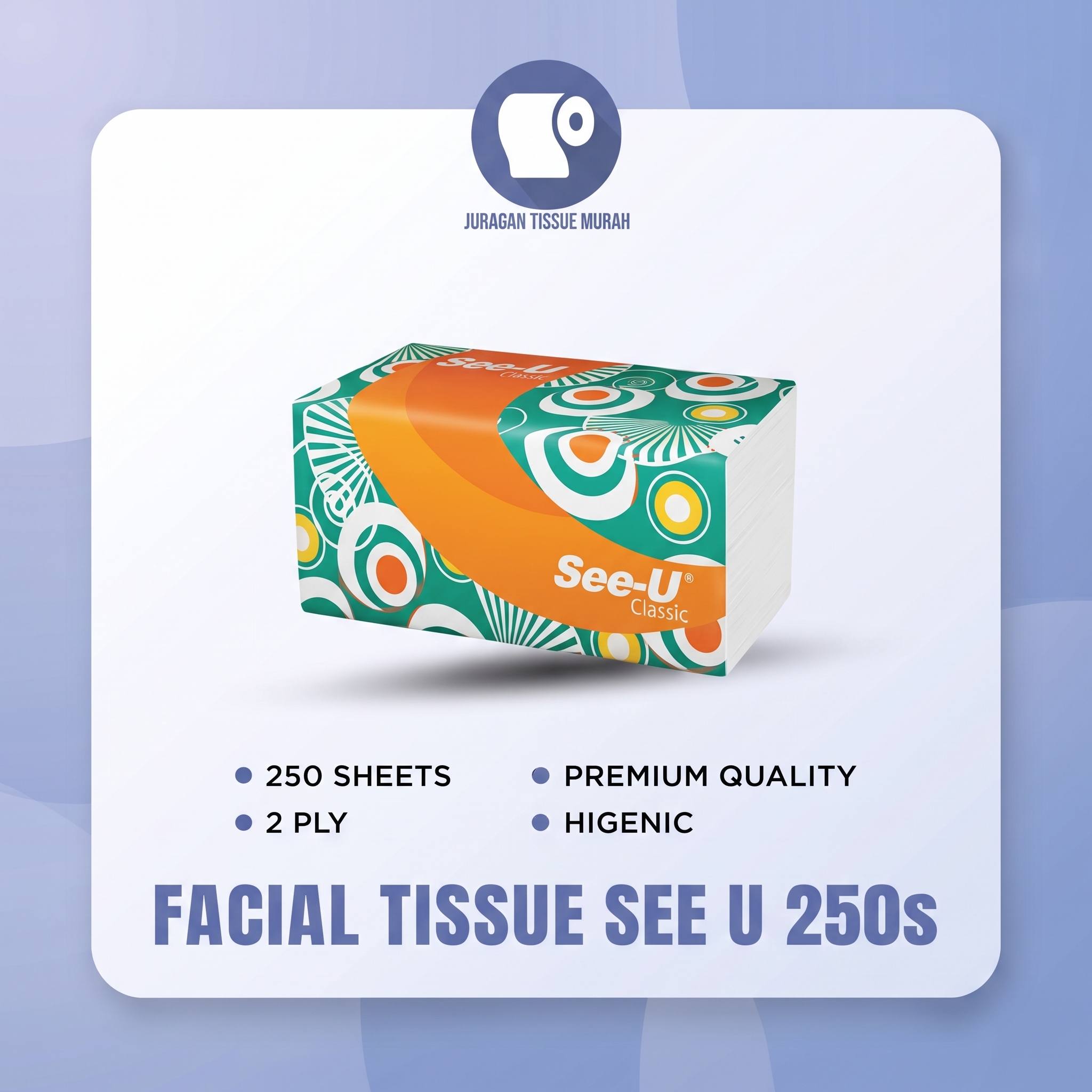 Facial Tissue See U 250s